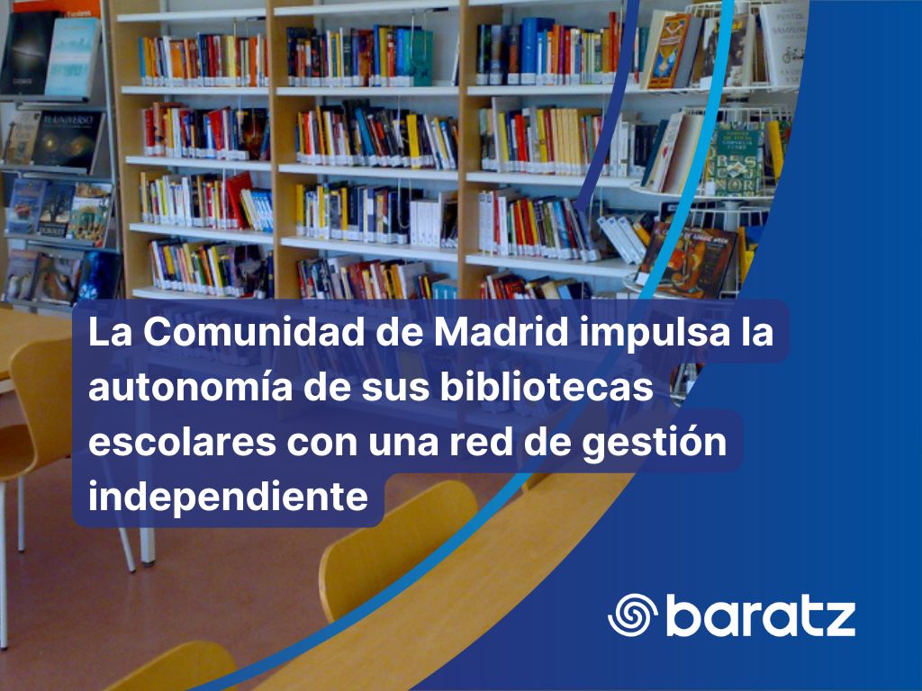 Las bibliotecas escolares de la Comunidad de Madrid gestionarán su catálogo de forma independiente