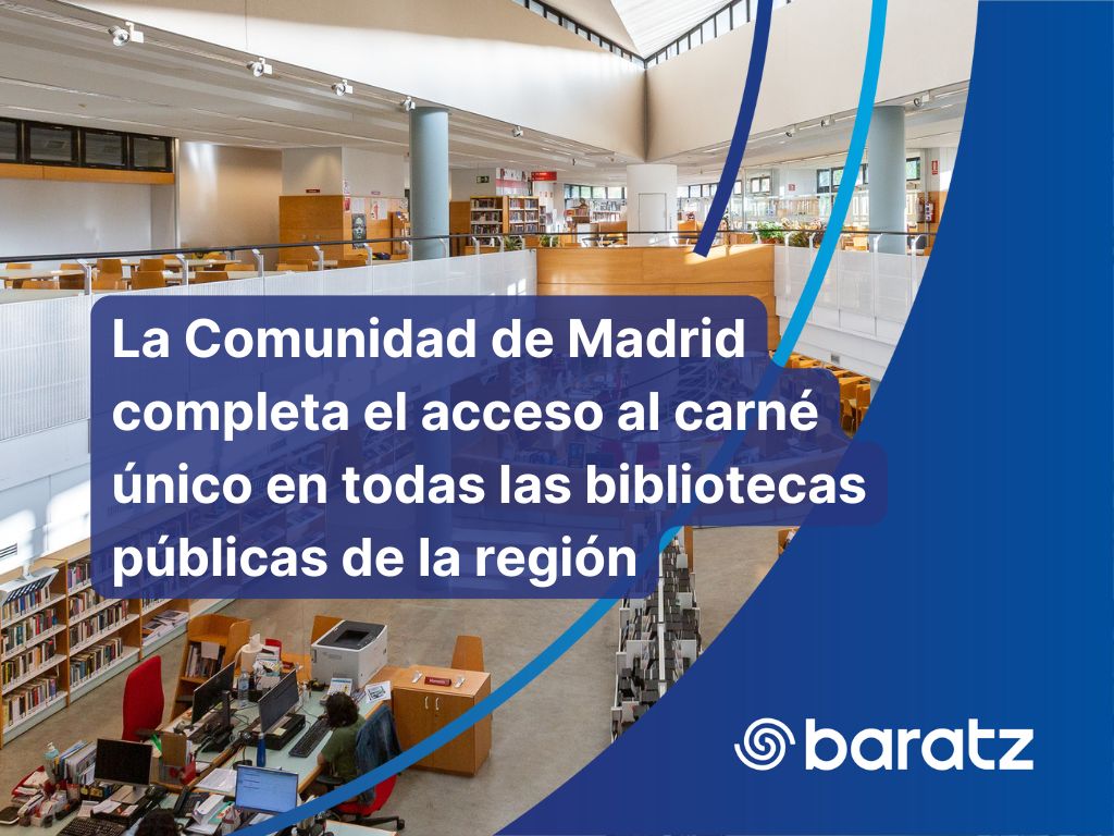 El carné único llega a todas las bibliotecas públicas de la Comunidad de Madrid