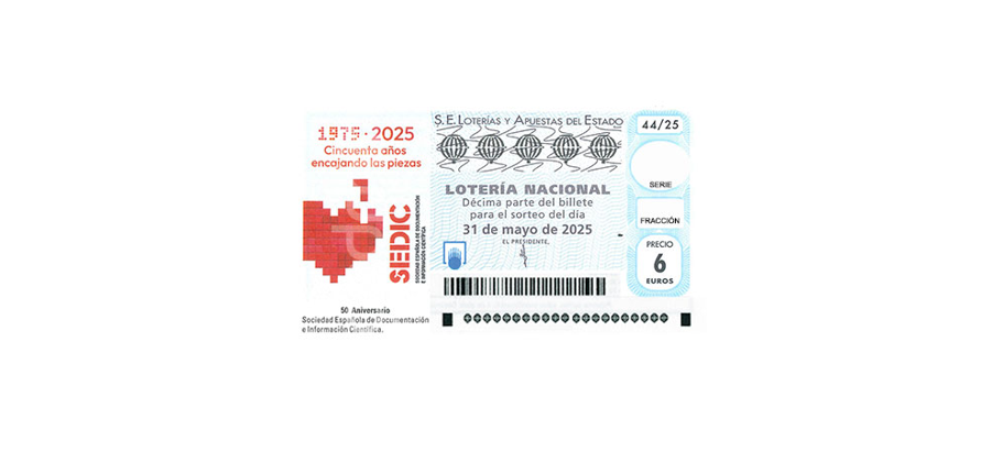 Lotería nacional dedica un sorteo a SEDIC por sus cincuenta años